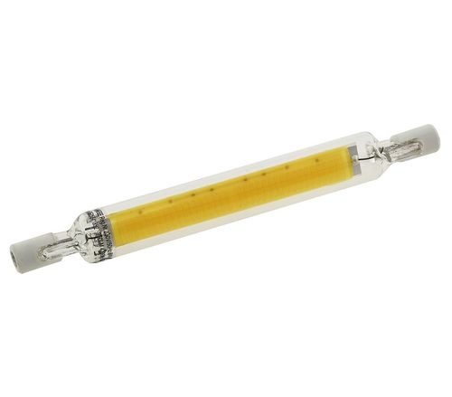 LED Strahler - R7s 118 Halogenröhrenersatz 8,0 Watt (68W) - Klar Ø:14mm - L:118mm 4.200 Kelvin
