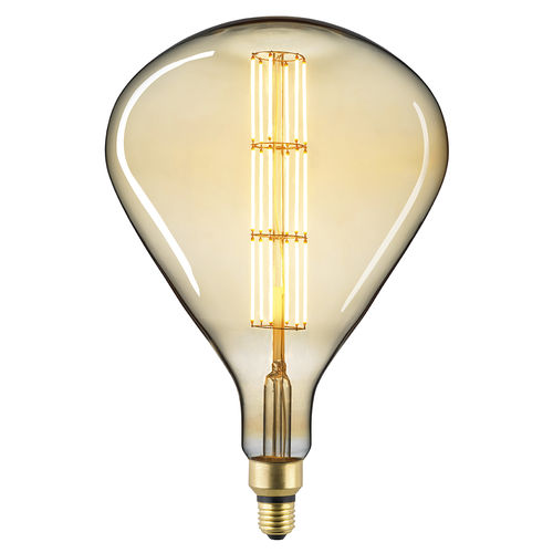 LED Giant Lampe Gold  E-27 - 8,0 Watt (54W) 2.000 Kelvin - Dimmbar Giant-Tear