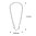 LED Rustikalampe Klar "Golden-Glass" - E-27 5,0 Watt (35W) - 2.200 K Dimmbar - Long-Style