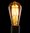 LED Rustika Lampe "Golden-Glass" - E-27  5,0 Watt (35W) - 2.200 K Dimmbar