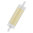 LED Strahler - R7s 118 Halogenröhrenersatz 19,0 Watt (150W) - Klar Ø:28mm - L:118mm 2700 K - Dimmbar