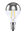 LED Glühlampe  -  SPK . E-14 - 2,7 Watt (13W) 2.600 Kelvin - Dimmbar Spiegelkopf Silber