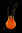 LED Farb-Glühlampe Matt - E-27 - 2,0 Watt Dimmbar - Orange