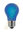 LED Farb-Glühlampe Matt - E-27 - 2,0 Watt Dimmbar - Blau