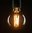 LED Globe Lampe "Golden - Glass" - Klar E-27 - 5,0 Watt (31W) 1.900 Kelvin -  Dimmbar T-95