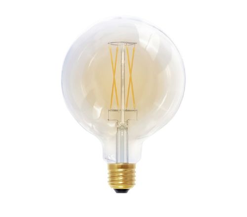 LED Globe Lampe "Golden-Glass" - E-27 5,0 Watt (31W) - 1.900 K Dimmbar - T-125