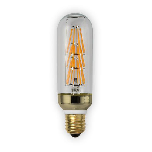 LED Röhrenlampe - Klar E-27 - 15,0 Watt (85W) 2.800 Kelvin - Dimmbar Tube - High Brightness