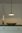 Pendelleuchte Brasilia Ø 300mm - E-27 Messing gebürstet Weißer Reflektor Stoffummanteltes Kabel