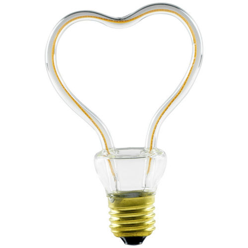 LED ART Lichtskulptur  E-27 - 6,5 Watt (28W) 1.900 Kelvin - Dimmbar "Heart - Herz"