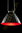 LED Reflektor PAR 38 E27 - 40° - Rot - Matt 18,0 Watt (120W)
