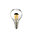 LED Glühlampe  -  SPK . E-14 - 4,5 Watt (35W) 2.700 Kelvin - Dimmbar Spiegelkopf Silber