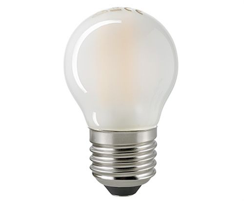 LED - Glühlampe - Matt  E-27 - 4,5 Watt (40W)  2.700 Kelvin - Dimmbar "Kleine Bauform"