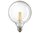 LED Globe Lampe - Klar E-27 - 7,0 Watt (60W) 2.700 Kelvin - Dimmbar T-125