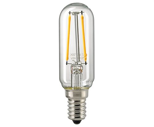 LED Röhrenlampe - Klar E-14 - 2,5 Watt (25W) 2.700 Kelvin - Tube - Slim
