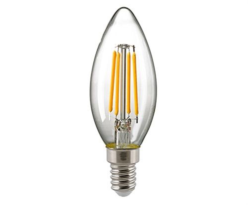 LED Kerzenlampe - Klar E-14 - 2,5 Watt (25W) 2.700 Kelvin - Dimmbar