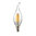 LED Kerzenlampe - Klar E-14 - 4,5-Watt (40W) 2.700 Kelvin - Dimmbar "Windstoss"
