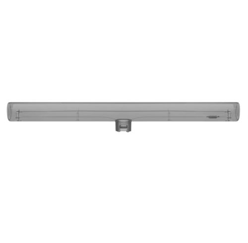 LED Linienlampe - Klar S14d - 6,5 Watt (18W)  1.900 Kelvin - Dimmbar Smokey-Grey - Glass 300 mm