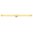 LED Linienlampe - Klar S14d - 12,0 Watt (38W)  2.000 Kelvin - Dimmbar Golden Glass - 500 mm