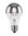 LED Glühlampe - SPK . E-27 - 6,5-Watt (45W) 2.700 Kelvin - Dimmbar Spiegelkopf Silber