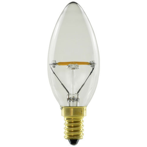 LED Kerzenlampe - Klar E-14 - 1,5 Watt (10W)  2.200 Kelvin - Dimmbar Balance Line