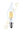 LED Kerzenlampe - Klar E-14 - 3,2 Watt (26W) 2.700 Kelvin - Dimmbar "Windstoss"