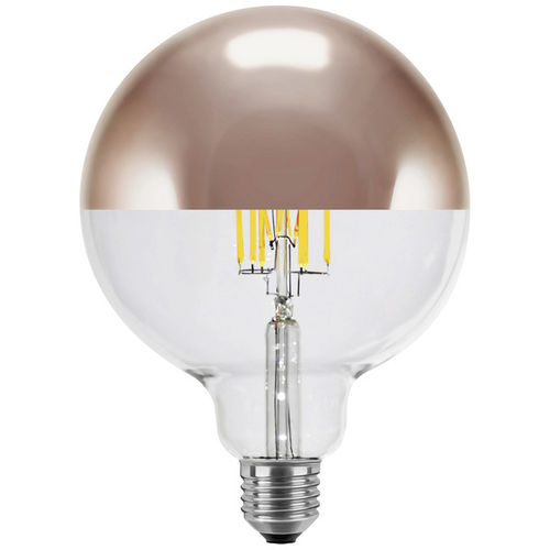 LED Globe Lampe - SPK E-27 - 6,5 Watt (45W) 2700 Kelvin - Kupfer Dimmbar - T-125