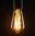 LED Rustikalampe Klar "Golden-Glass" - E-27 5,0 Watt (31W) - 1.900 K Dimmbar - Long-Style