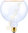 LED Floating Lampe Type: Globe T 125 - Klar E-27 - 6,0 Watt (28W) 1.900 Kelvin - Dimmbar