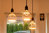 LED Floating Lampe Type: Globe T 150 - Klar E-27 - 6,0 Watt (30W) 1.900 Kelvin - Dimmbar
