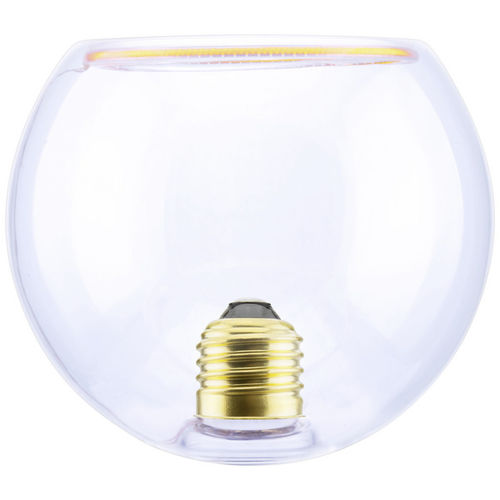LED Floating Lampe Type: Globe T 125 - Klar E-27 - 5,2 Watt (24) 1.900 Kelvin - Dimmbar "Inside"