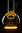 LED Floating Lampe Type: Globe T125 - Grau E-27 - 6,0 Watt (22W) 1.900 Kelvin - Dimmbar SmokeyGrey