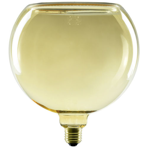 LED Floating Lampe Type: Globe T150 - Klar E-27 - 6,0 Watt (30W) 1.900 Kelvin - Dimmbar Goldfarben