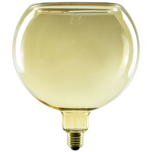 LED Floating Lampe Type: Globe T200 - Klar E-27 - 6,0 Watt (28W) 1.900 Kelvin - Dimmbar Goldfarben