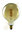 LED Globe Lampe - Klar E-27 - 6,0 Watt (26W) 1.900 Kelvin - T-125 Dimmbar - Soft-Line Curved Golden