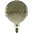 LED Globe Lampe - Klar E-27 - 6,5 Watt (25W) 1.900 Kelvin - Dimmbar T-150 - Curved - Bridge Smokey