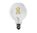 LED Globe Lampe - Klar E-27 - 6,5 Watt (51W) 2.700 Kelvin - Dimmbar T-80