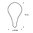 LED - Glühlampe - Klar E-14 - 4,0 Watt (41W) 3.000 Kelvin Tropfenbirne T4