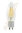 LED Kerzenlampe - Klar GU-10 - 3,2 Watt (26W) 2.700 Kelvin - Dimmbar