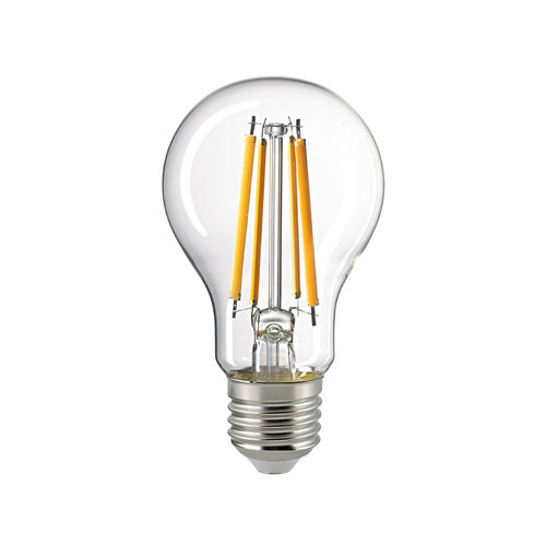 LED - Glühlampe - Klar E-27 - 8,5 Watt (75W) 2.700 Kelvin - Dimmbar Farbwiedergabe RA95
