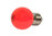 LED Farb-Glühlampe Matt - E-27 - 1,0 Watt Rot - kleine Bauform Außenbereich geeignet