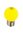 LED Farb-Glühlampe Matt - E-27 - 1,0 Watt Gelb - kleine Bauform Außenbereich geeignet