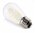 LED Klein-Rustikalampe Klar - E-27 - 0,5 Watt Weiß - kleine Bauform Außenbereich geeignet