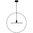 Pendelleuchte Compass Metall Schwarz S-14d schwarzes Kabel 300cm gängige S14d Leuchtmittel passend