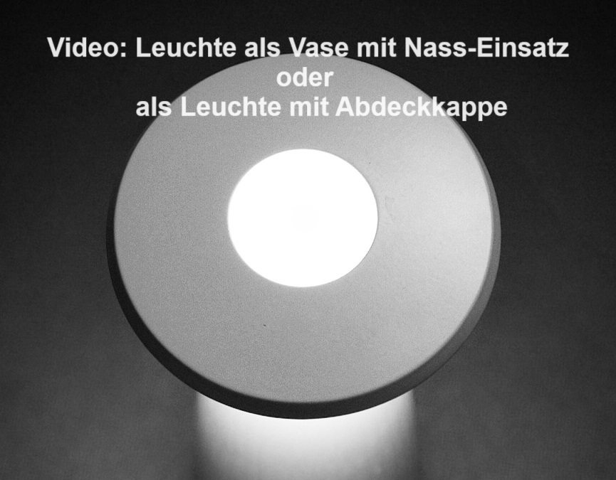 Video Vase oder reine Leucht Nuflair